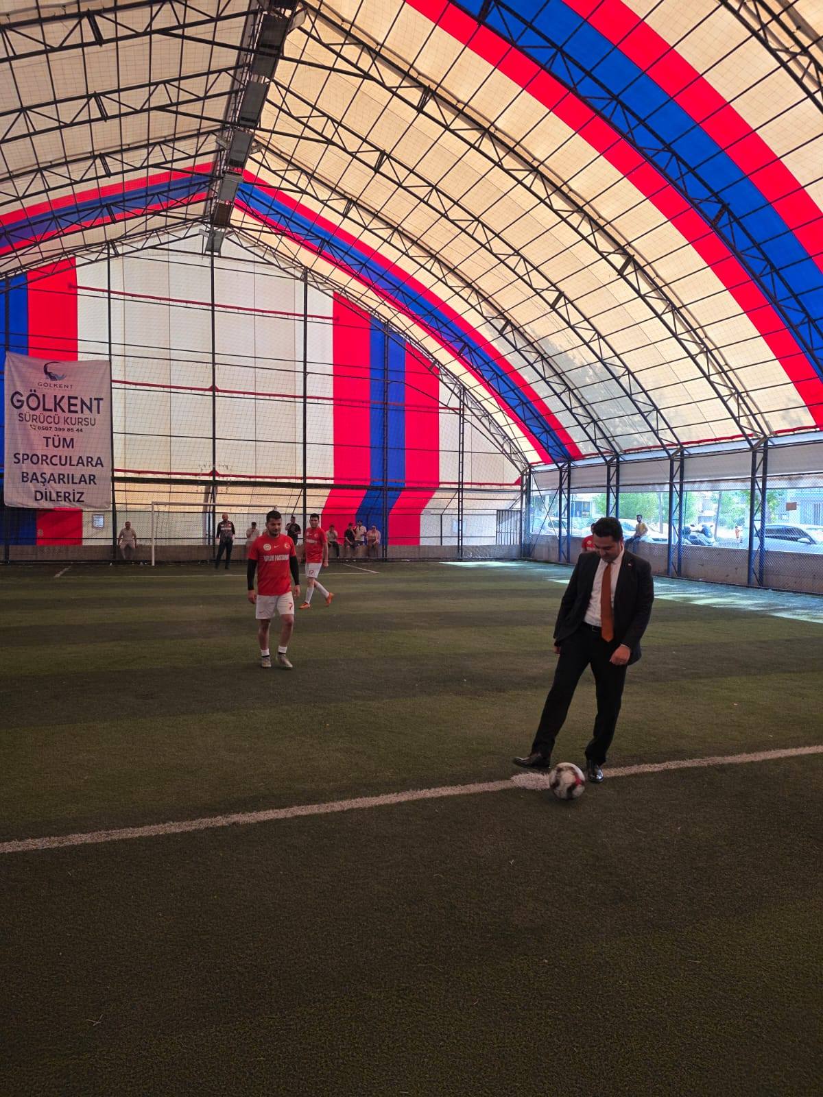 Kaymakamlık Kurumlar Arası Futbol Turnuvası’nda Çeyrek Final Heyecanı